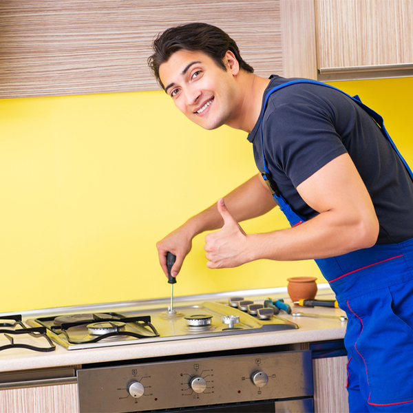 can you provide references from satisfied stove repair customers in Woonsocket